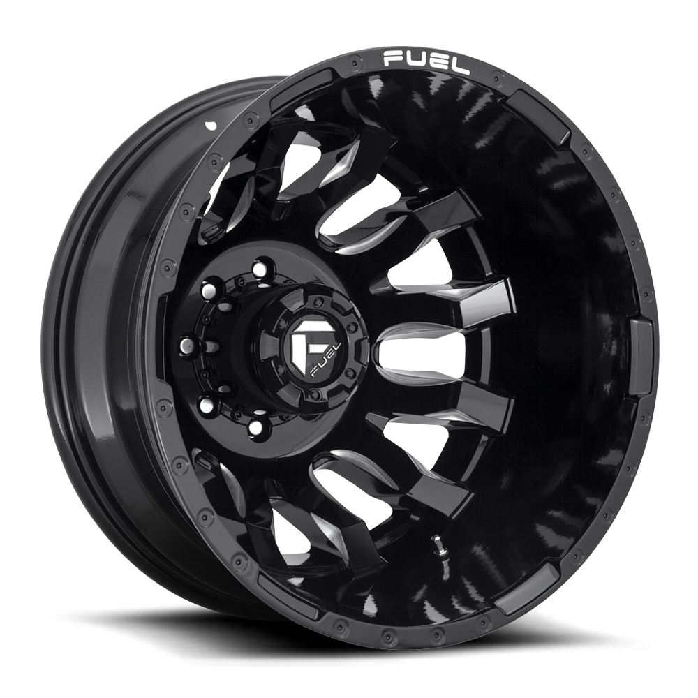 FUEL INDONESIA Velg Fuel blitz dually front d675 gloss black