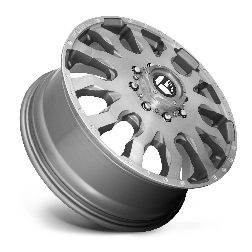 velg FUEL BLITZ DUALLY FRONT D693 Platinum